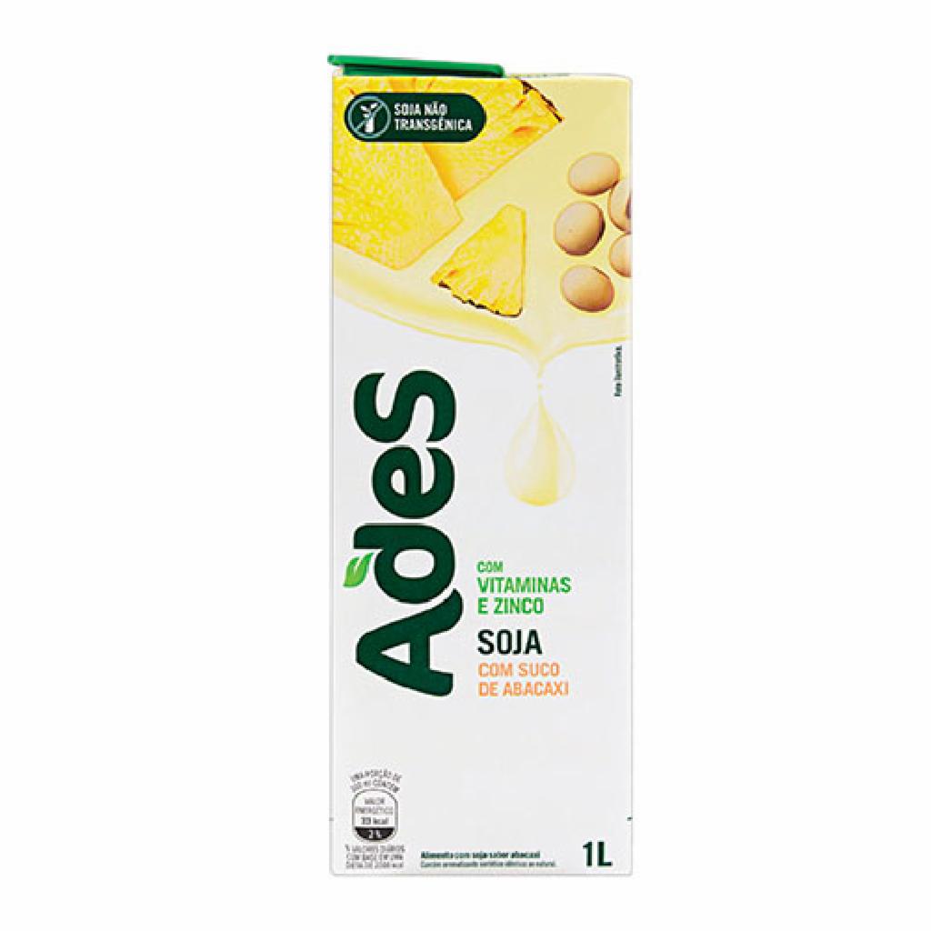 Ades Suco de Soja Abacaxi 6x1l
