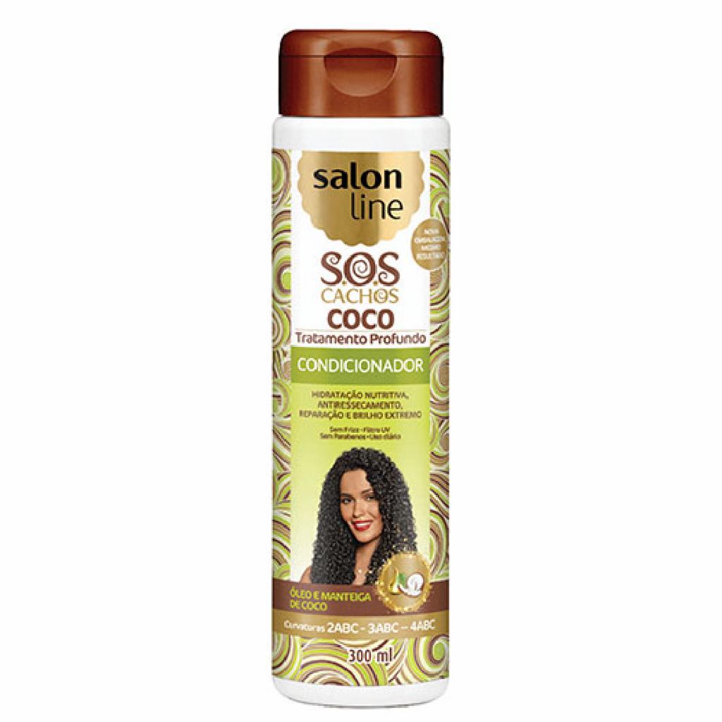 Salon Line Condicionador Sos Coco 12x300ml