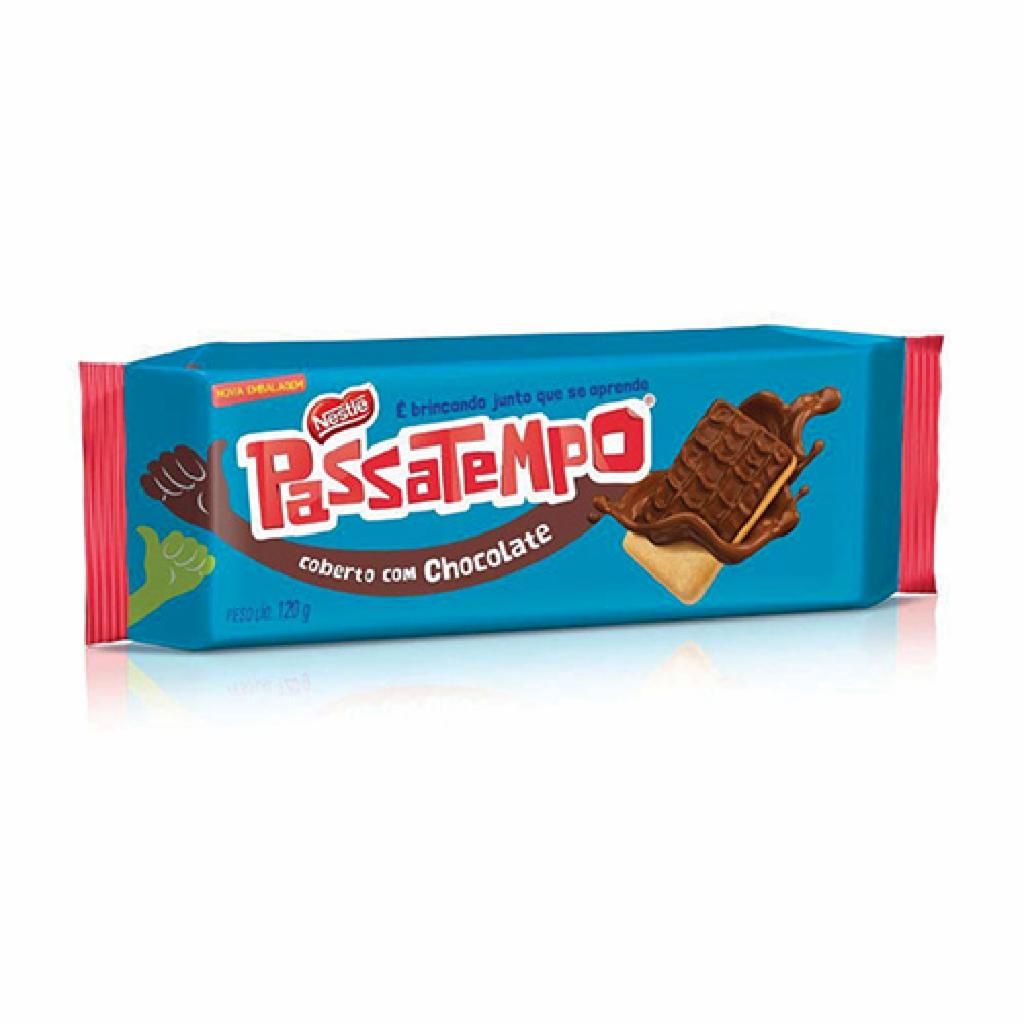 Nestle Bisc. Coberto Passatempo Chocolate 36x120g