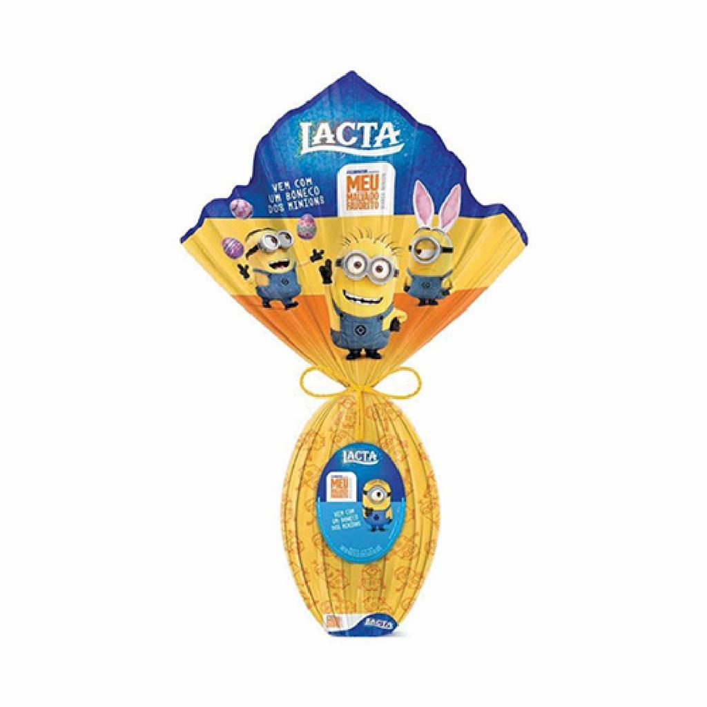 Lacta Ovo Pascoa Minions 12x166g