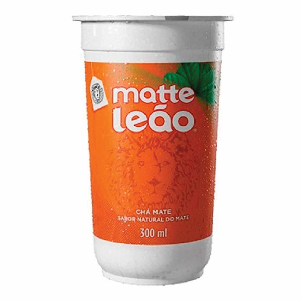 Leao Cha Matte Natural Copo 12x300ml