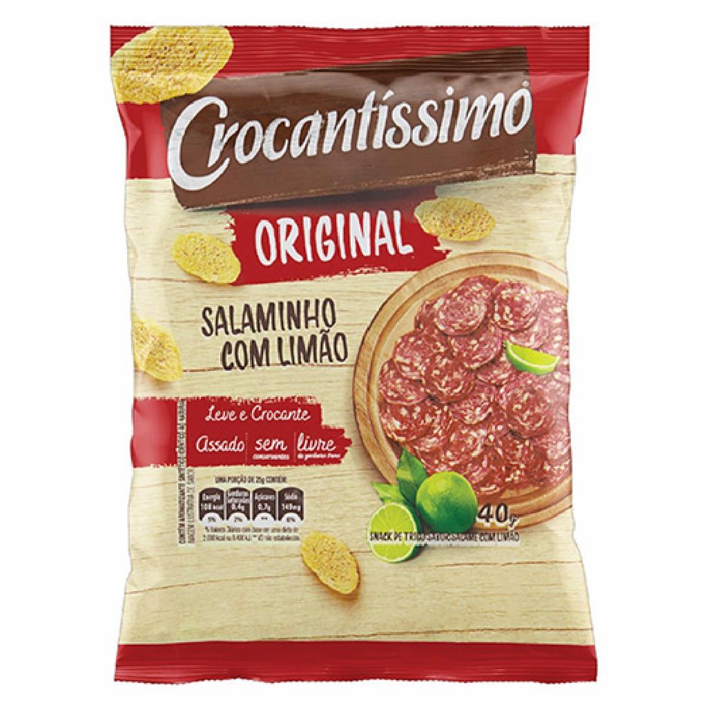 Pullman Crocantissimo Torrada Salame Limao 63x40g