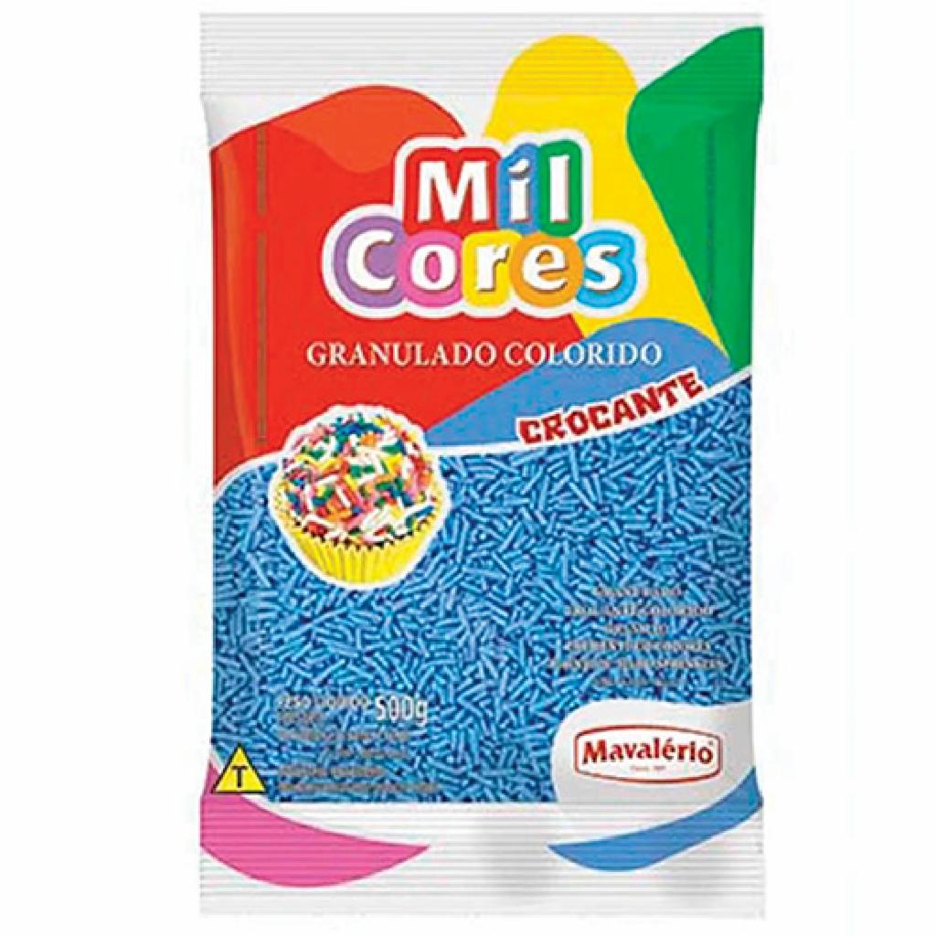 Mavalerio Choc. Granulado Azul 10x500g