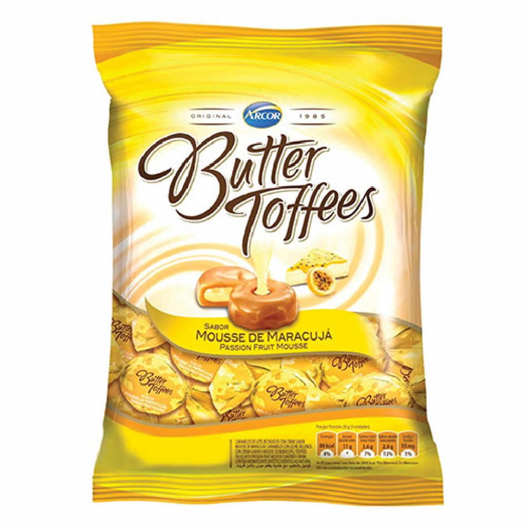 Arcor Butter Toffee Maracuja 30x100g