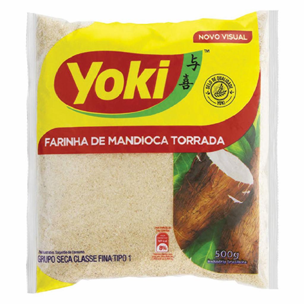 Yoki Farinha Mandioca Torrada 24x500g