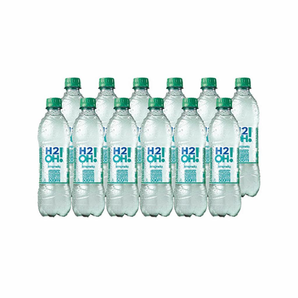 H2oh Bebida Gaseificada Limoneto 12x500ml