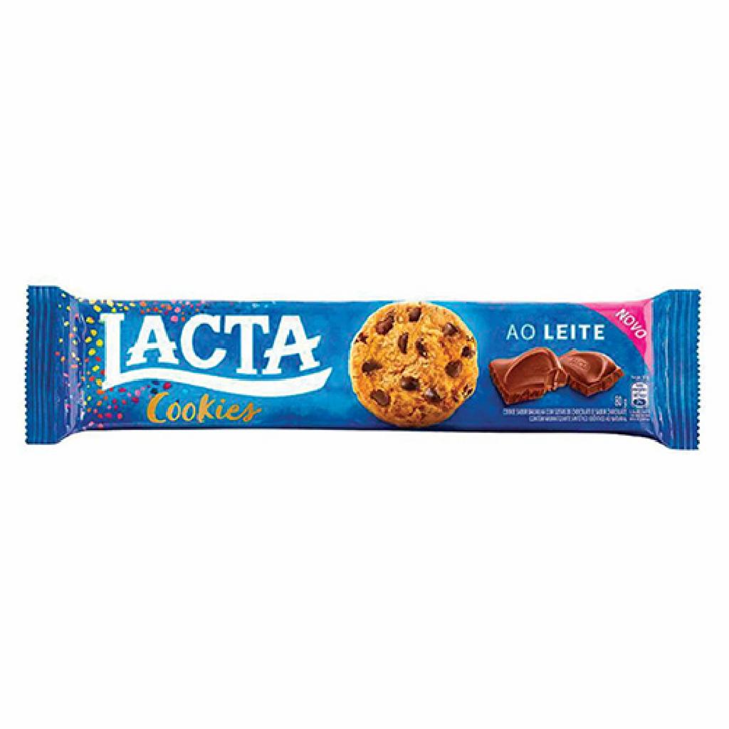 Lacta Cookies Ao Leite 30x80g