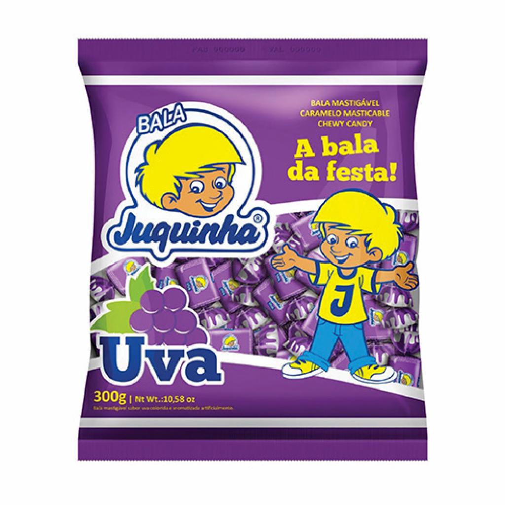 Juquinha Bala Uva 58x50g