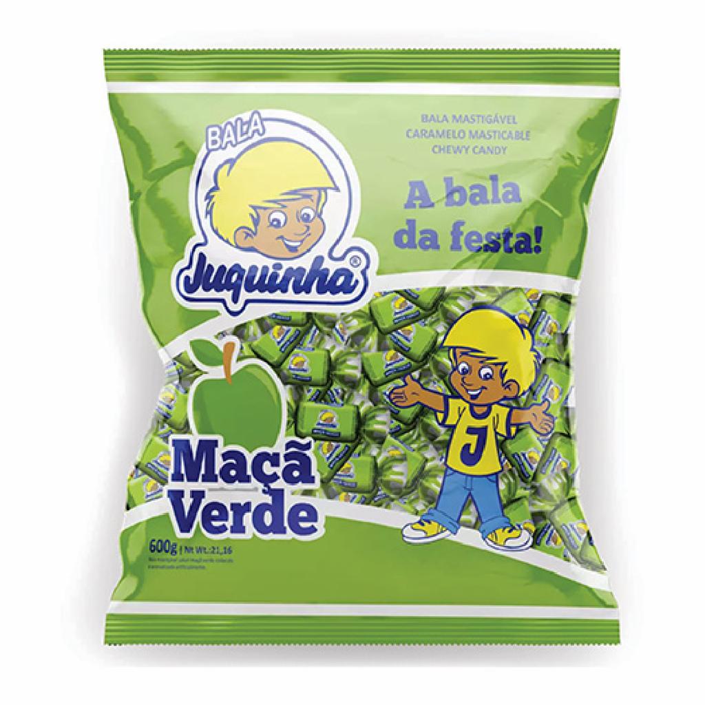 Juquinha Bala Ma�a Verde 58x50g