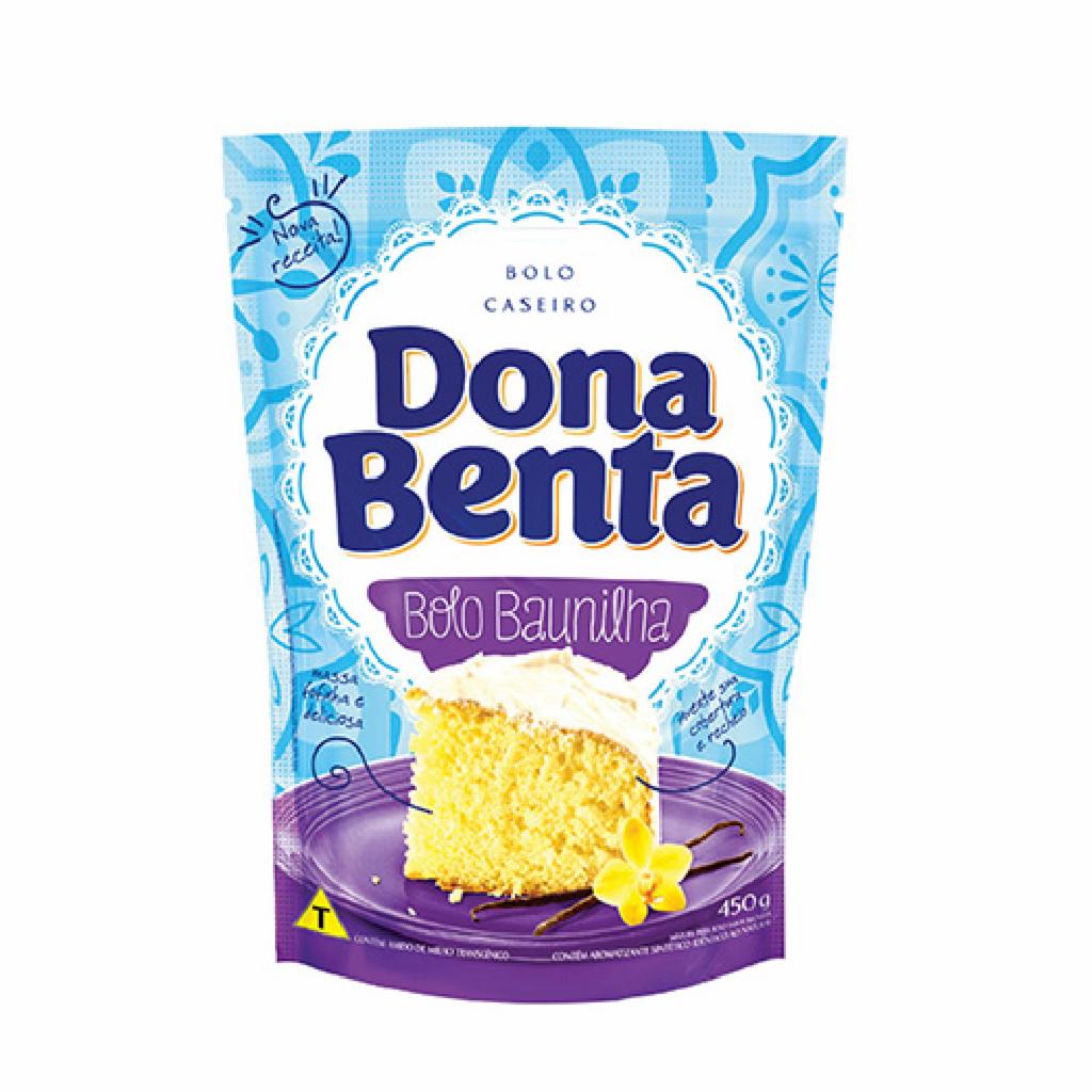 Dona Benta Mist. Bolo Baunilha 12x450g