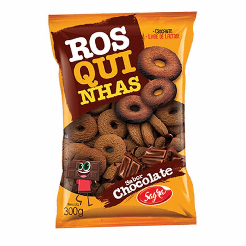 Sagra Bisc. Rosquinha Chocolate 24x300g