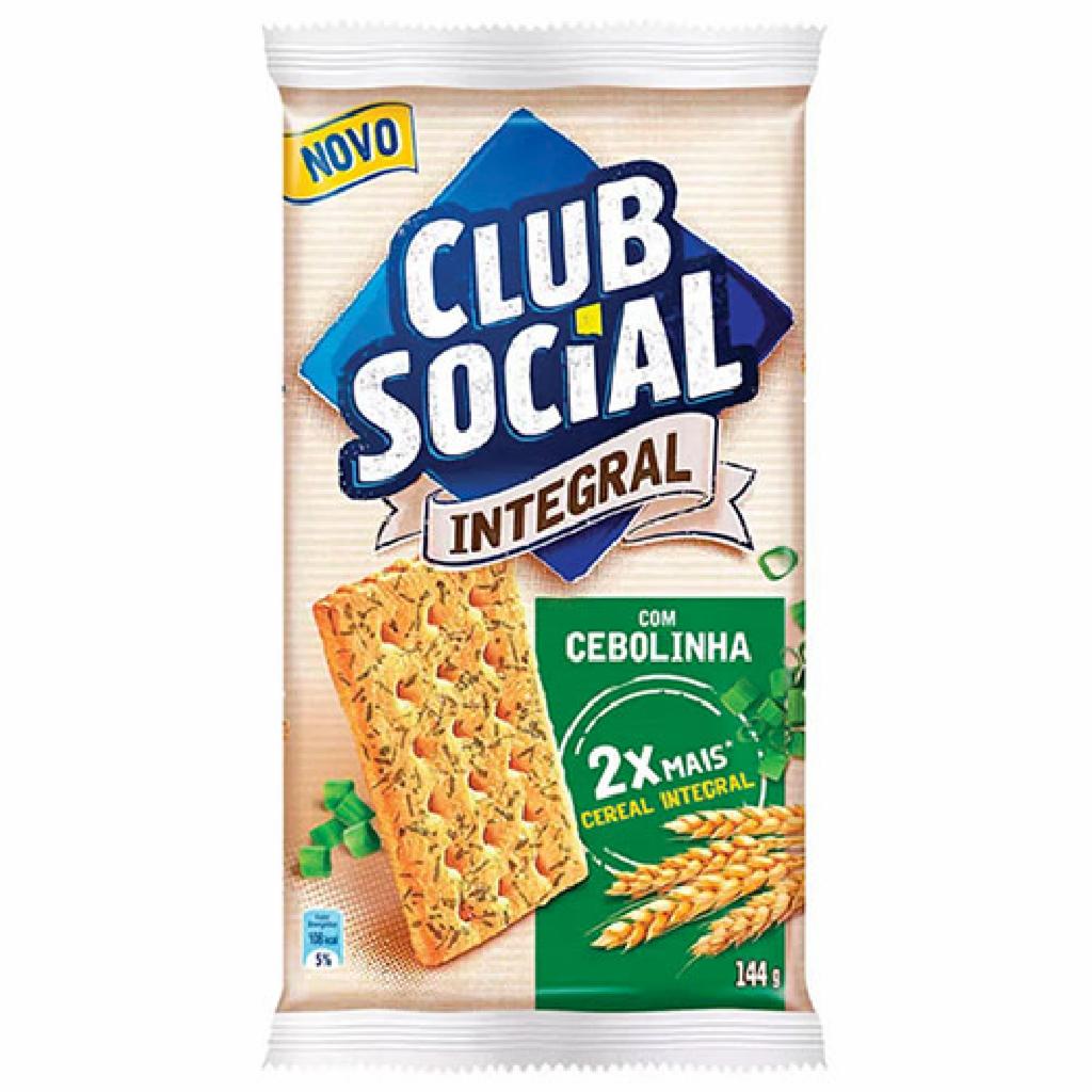 Nabisco Club Social Integral Cebolinha 44x144g