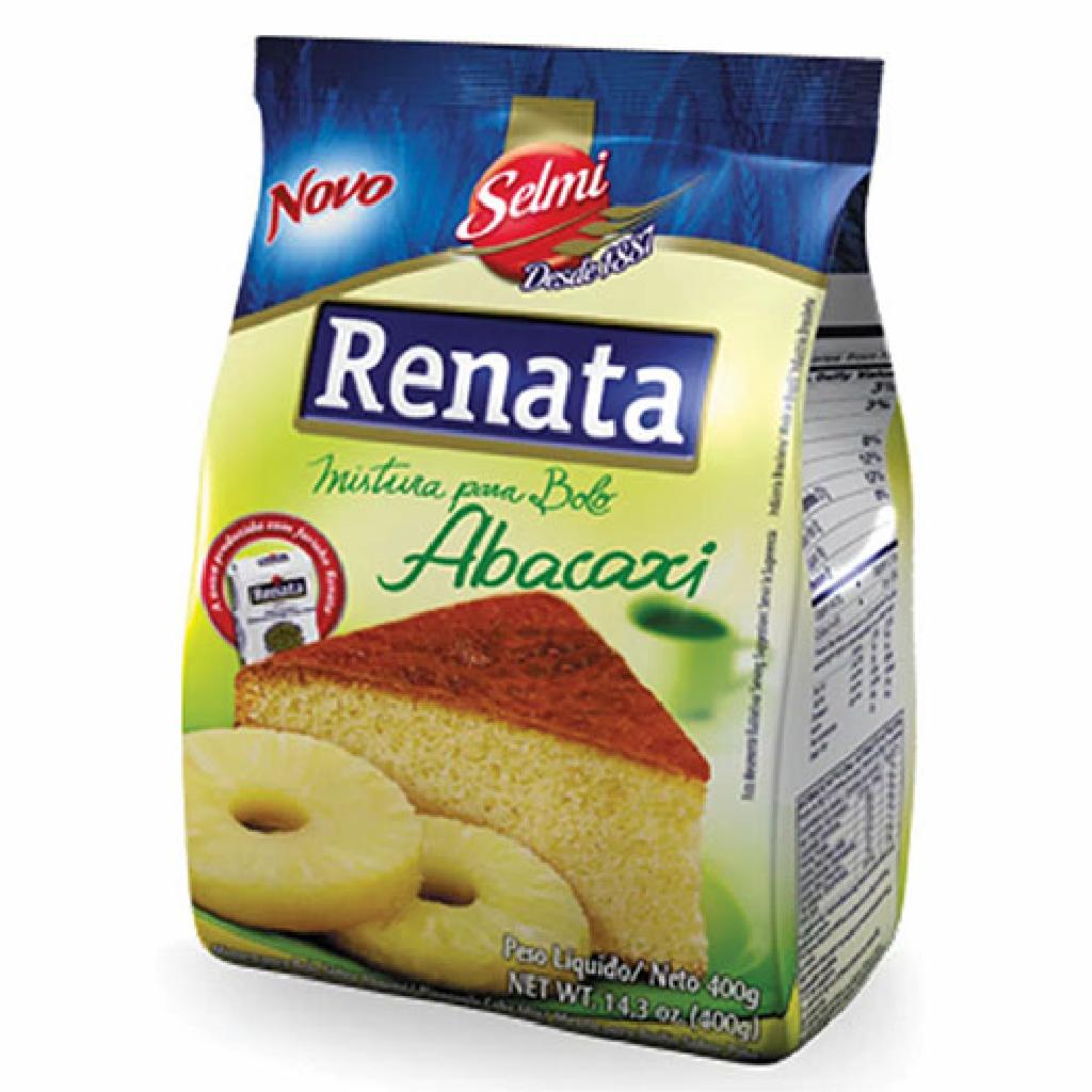 Renata Mist. Bolo Abacaxi 12x400g