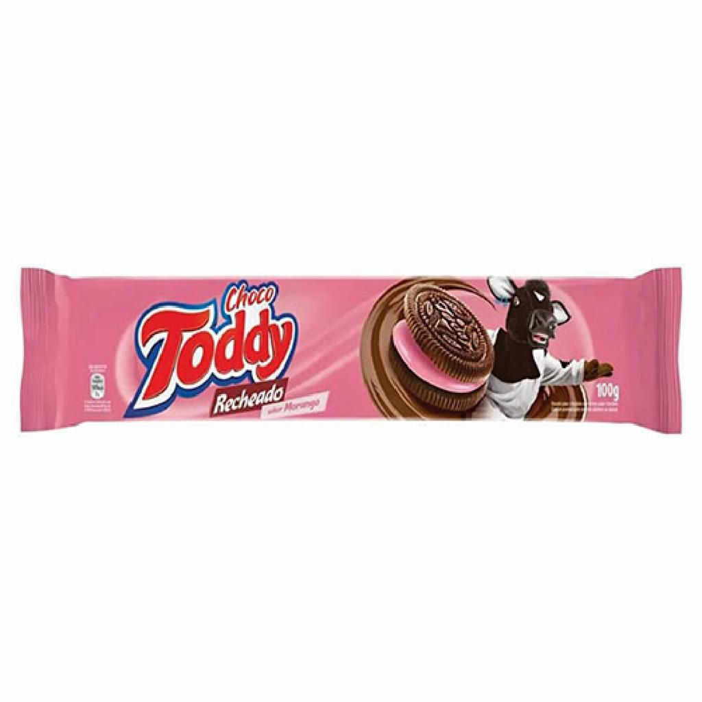 Toddy Bisc. Rech. Morango 44x100g