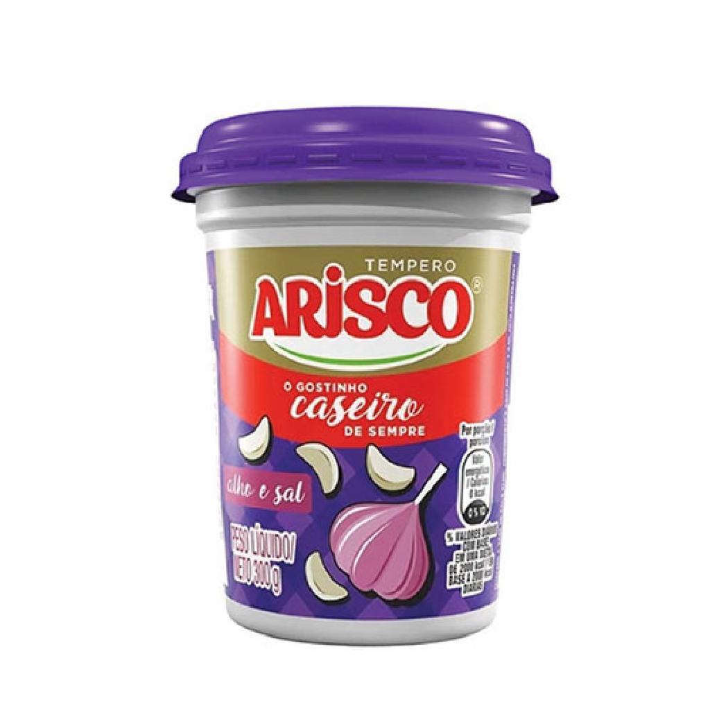 Arisco Temp. Alho e Sal 24x300g