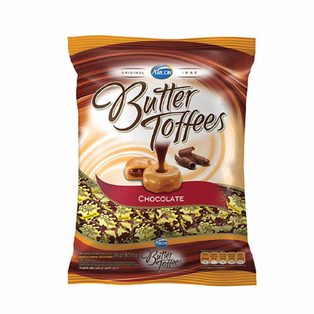 Arcor Butter Toffee Chocolate 30x100g