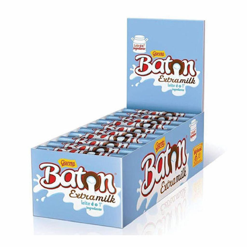 Garoto Choc. Baton Extra Milk 32x30x16g