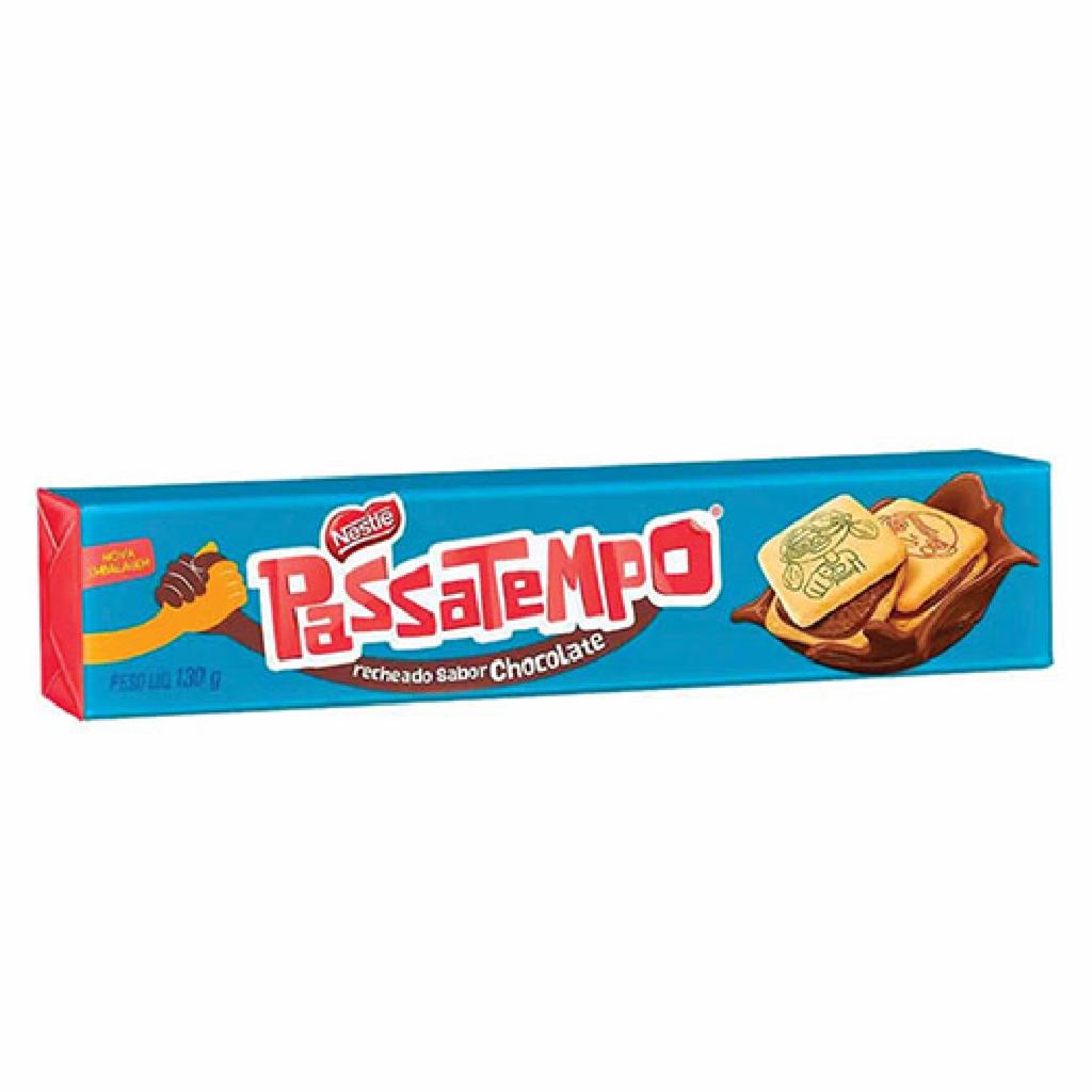 Nestle Bisc. Rech. Passatempo Chocolate 70x130g