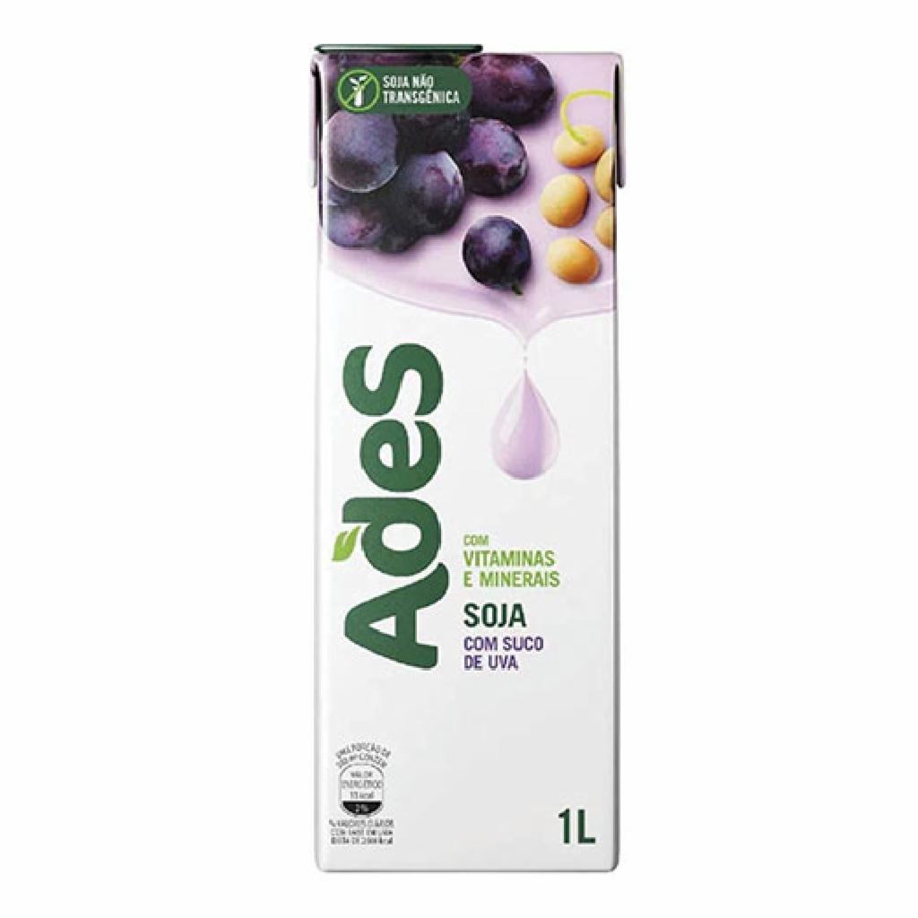 Ades Suco de Soja Uva 6x1l