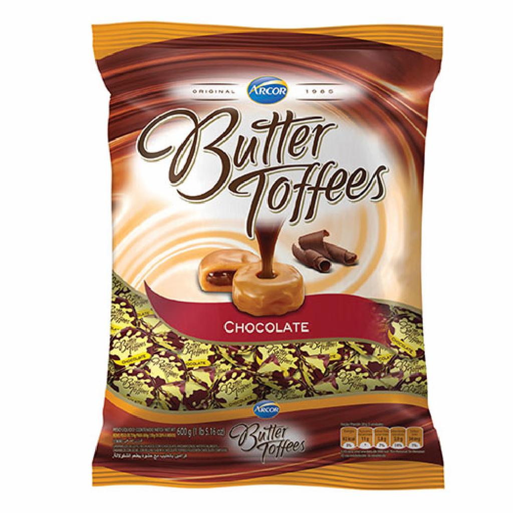 Arcor Butter Toffee Chocolate 15x1x600g