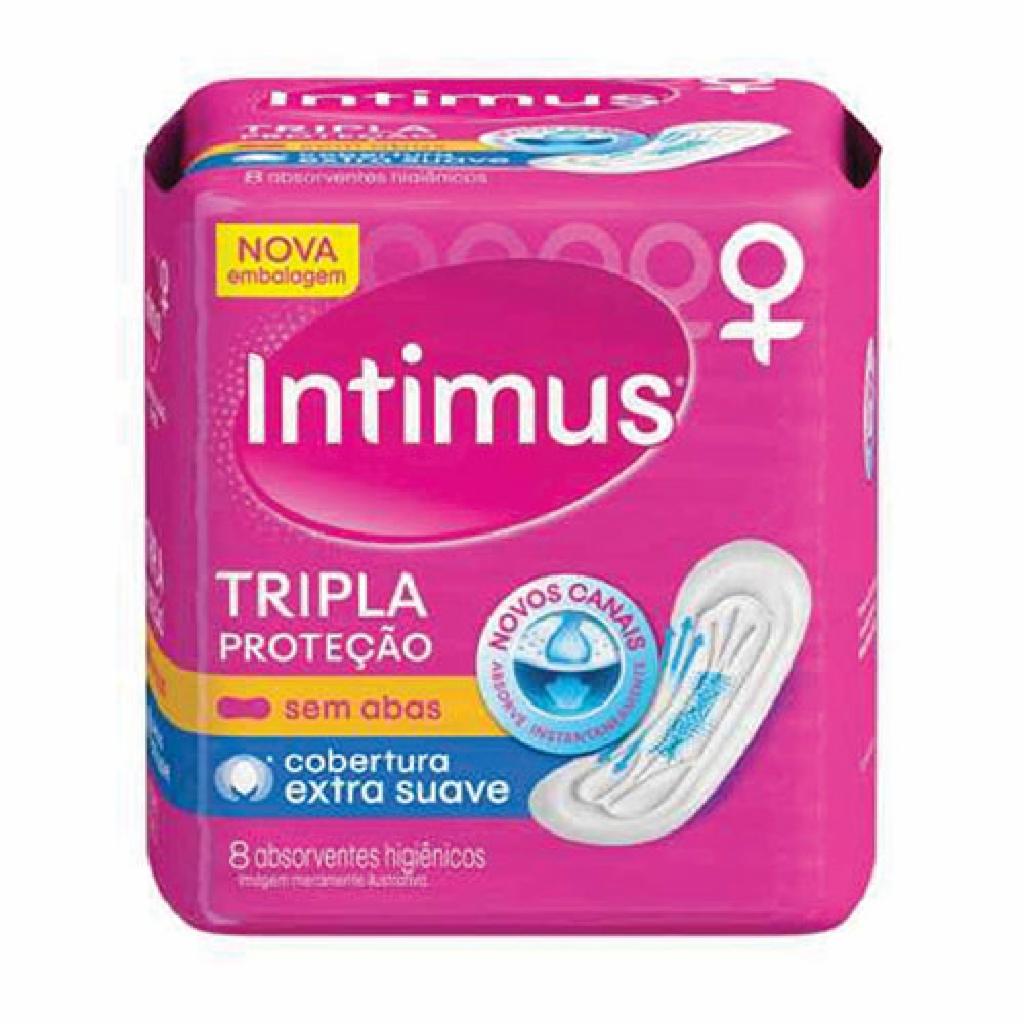 Intimus Gel Absorvente Normal S/abas Suave 6x10x8un