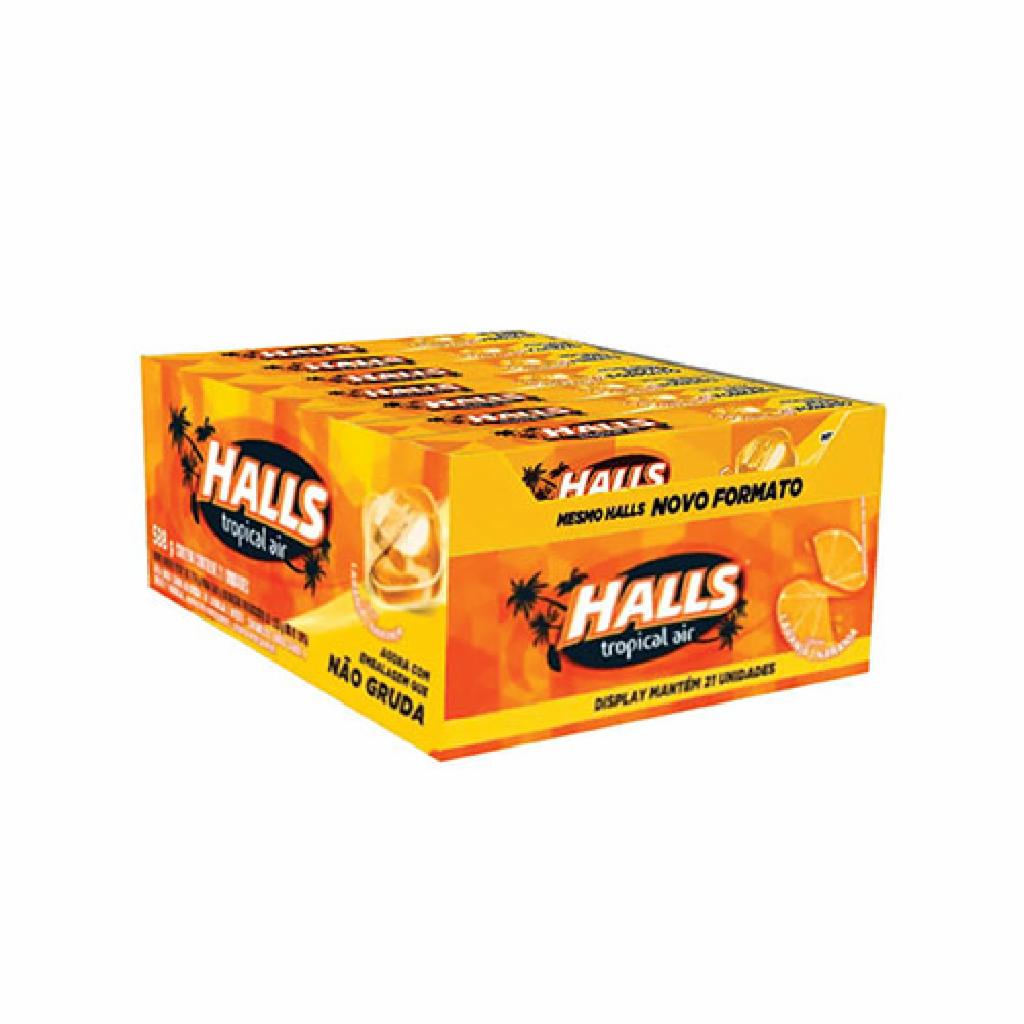 Halls Laranja 30x21x28g