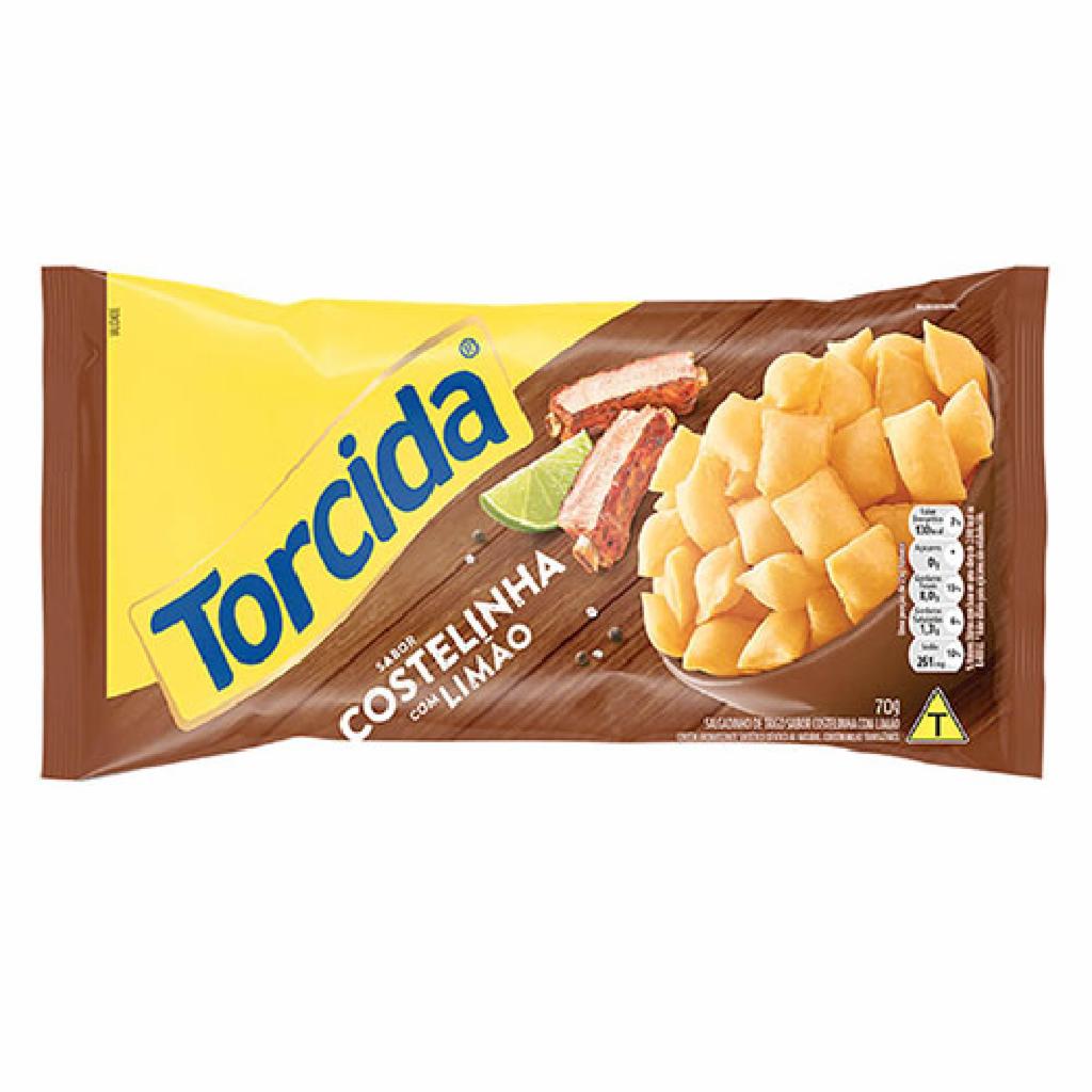 Lucky Torcida Costelinha C/ Limao 20x70g