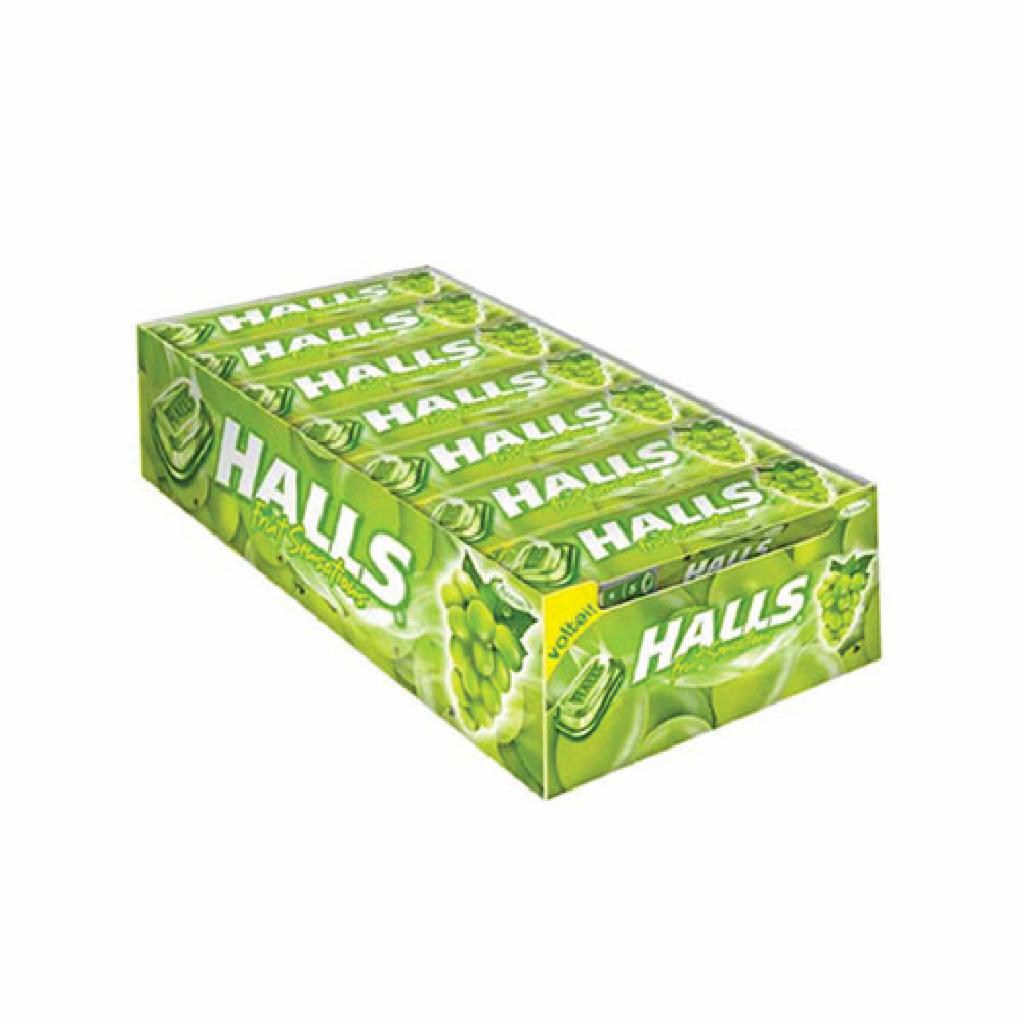 Halls Uva Verde 30x21x28g