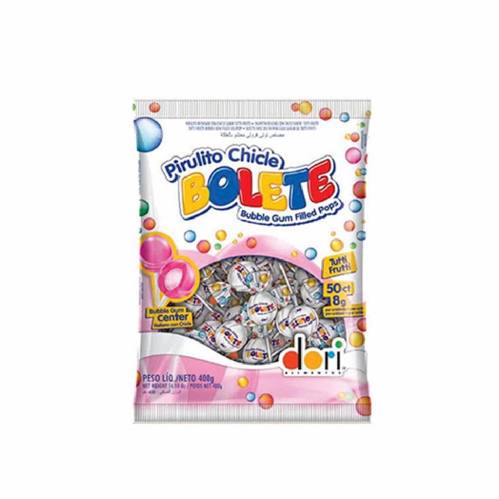 Dori Bolete Pirulito Chiclete Tutti Frutti 20x1x525g