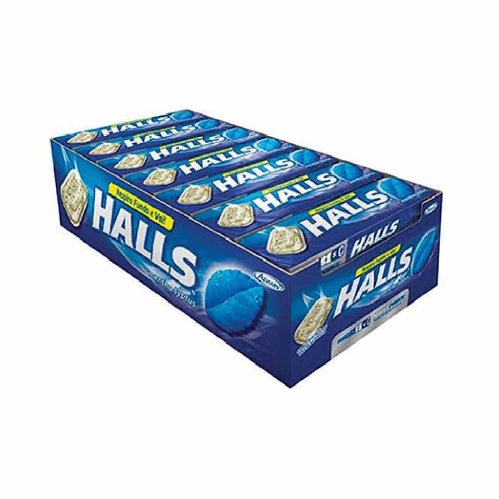 Halls Mentol 30x21x28g