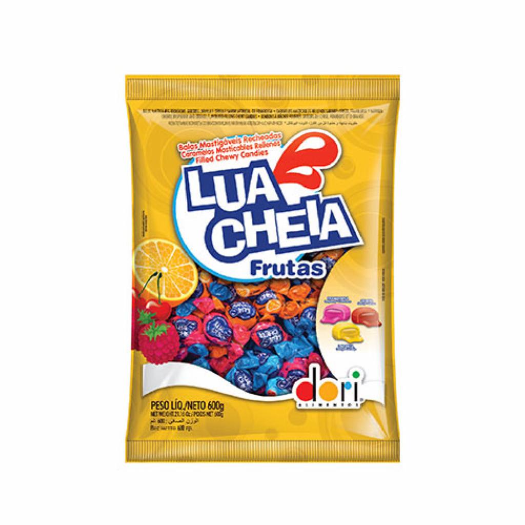 Dori Lua Cheia Bala Rech. Frutas 24x1x600g