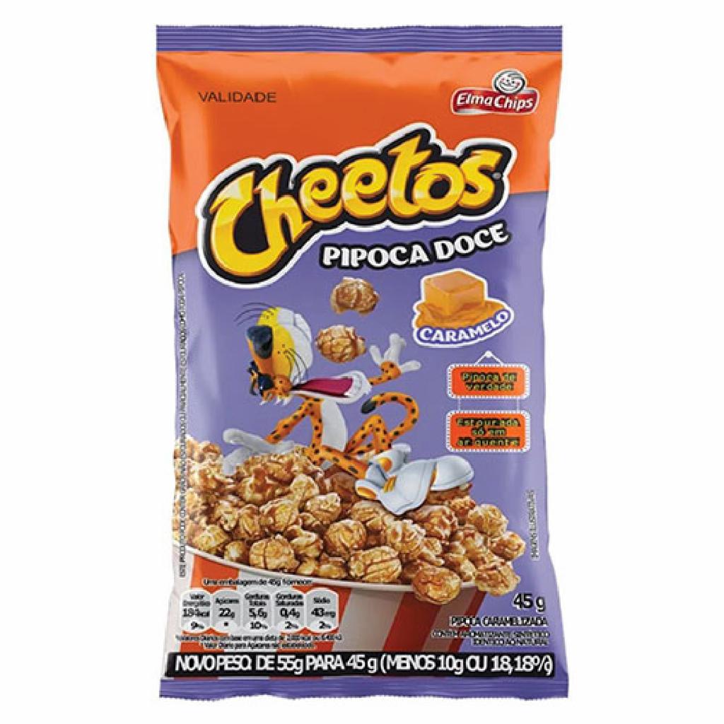 Elma Chips Pipoca Cheetos Caramelo 64x45g