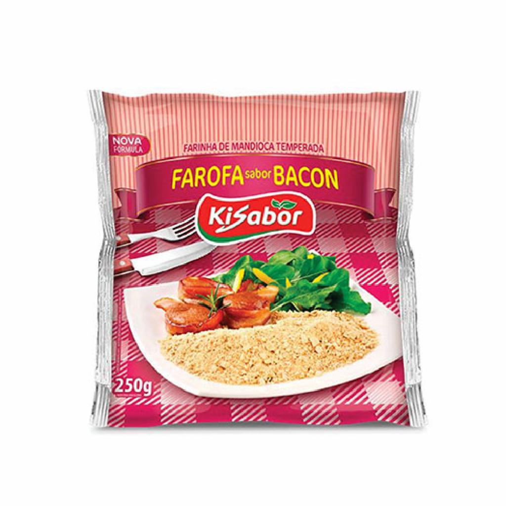 Kisabor Farofa Bacon 12x250g