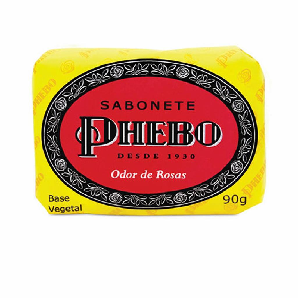 Phebo Sabonete Odor de Rosas 12x12x90g