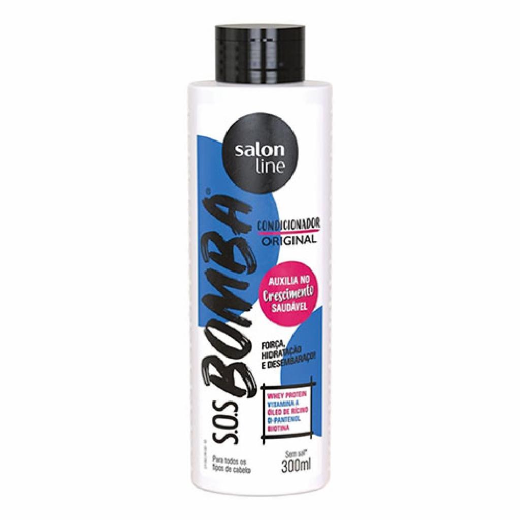 Salon Line Condicionador Original Sos Bomba 6x300ml