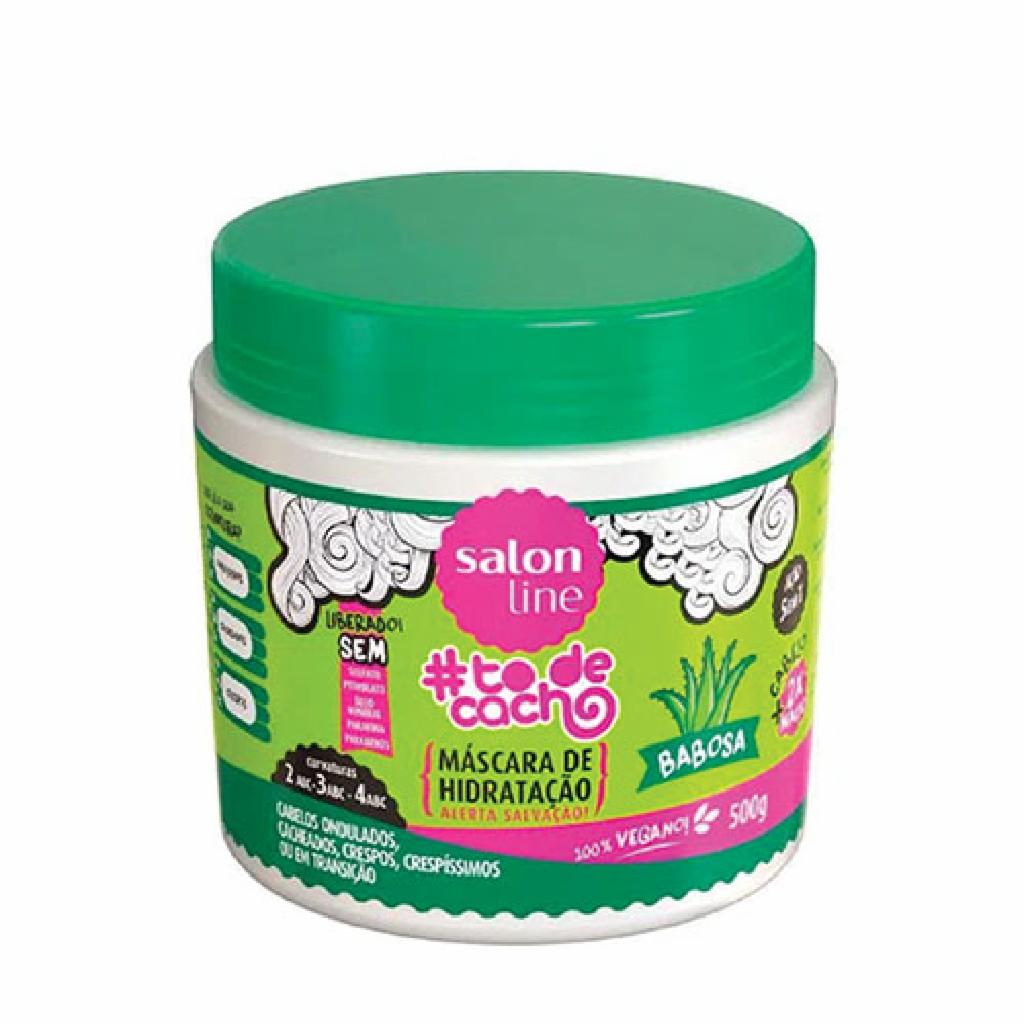 Salon Line Mascara Hidratacao To de Cachos Babosa 6x500g