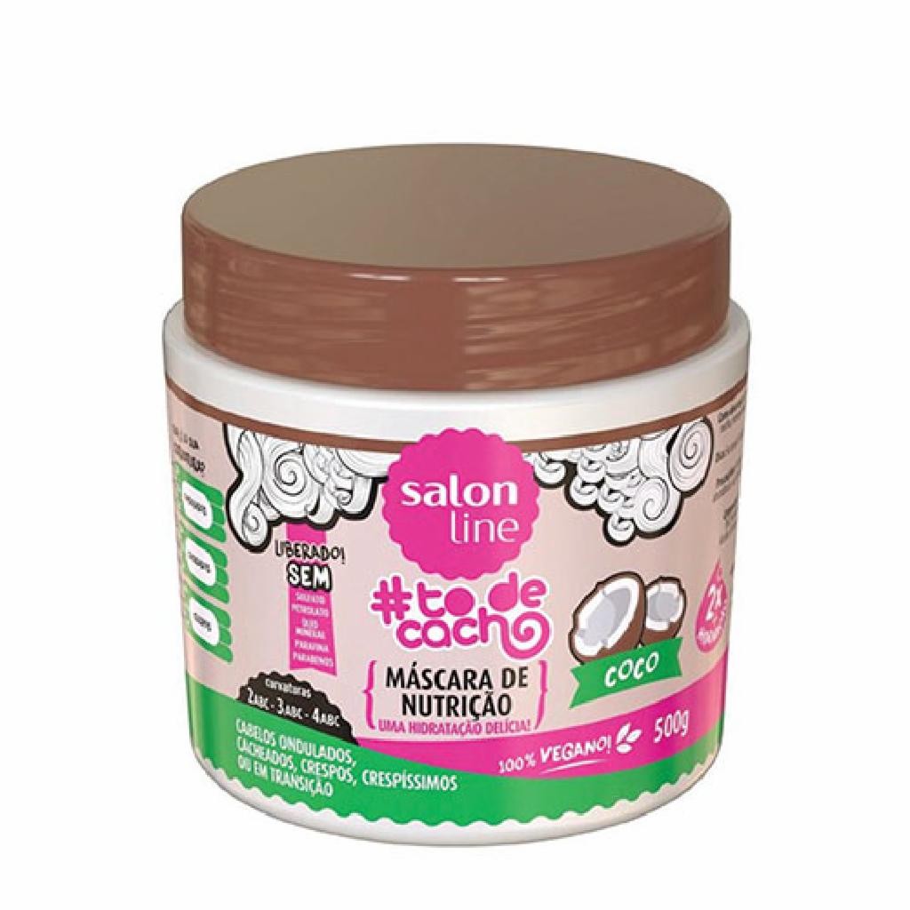 Salon Line Mascara Hidratacao To de Cachos Coco 6x500g