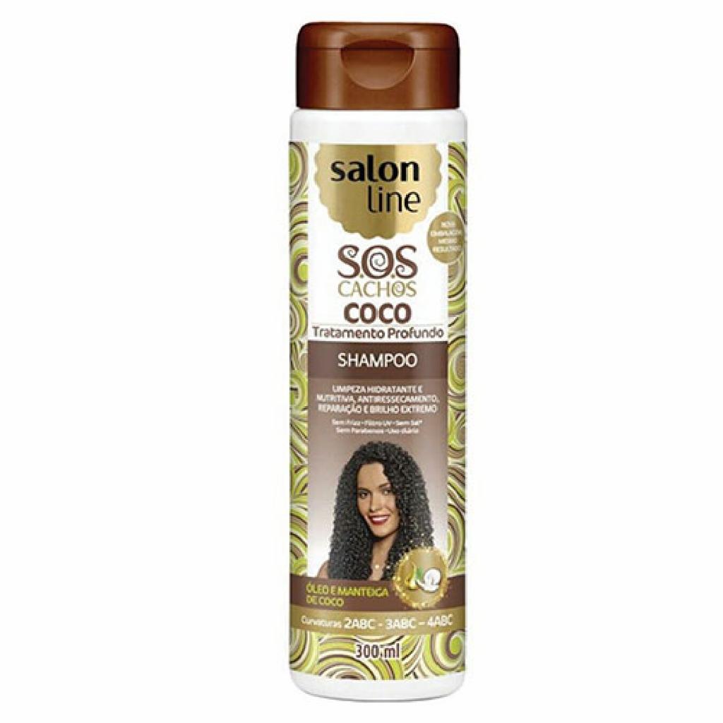 Salon Line Shampoo Sos Coco 12x300ml