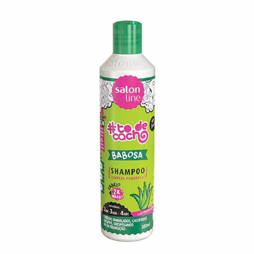 Salon Line Shampoo To de Cachos Babosa 6x300ml