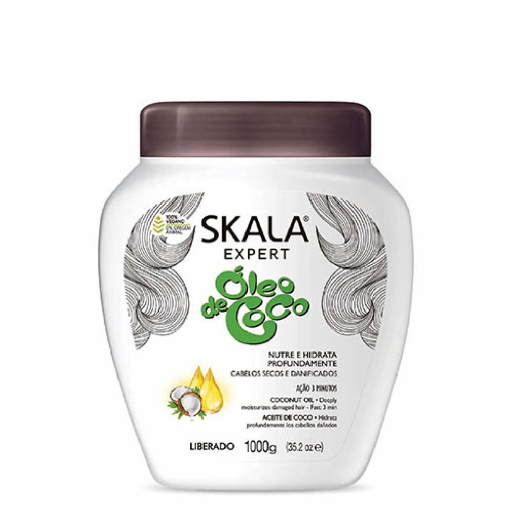 Skala Creme Cabelo Oleo de Coco 6x1kg