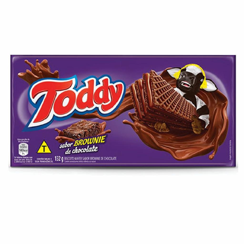 Toddy Wafer Brownie 45x132g