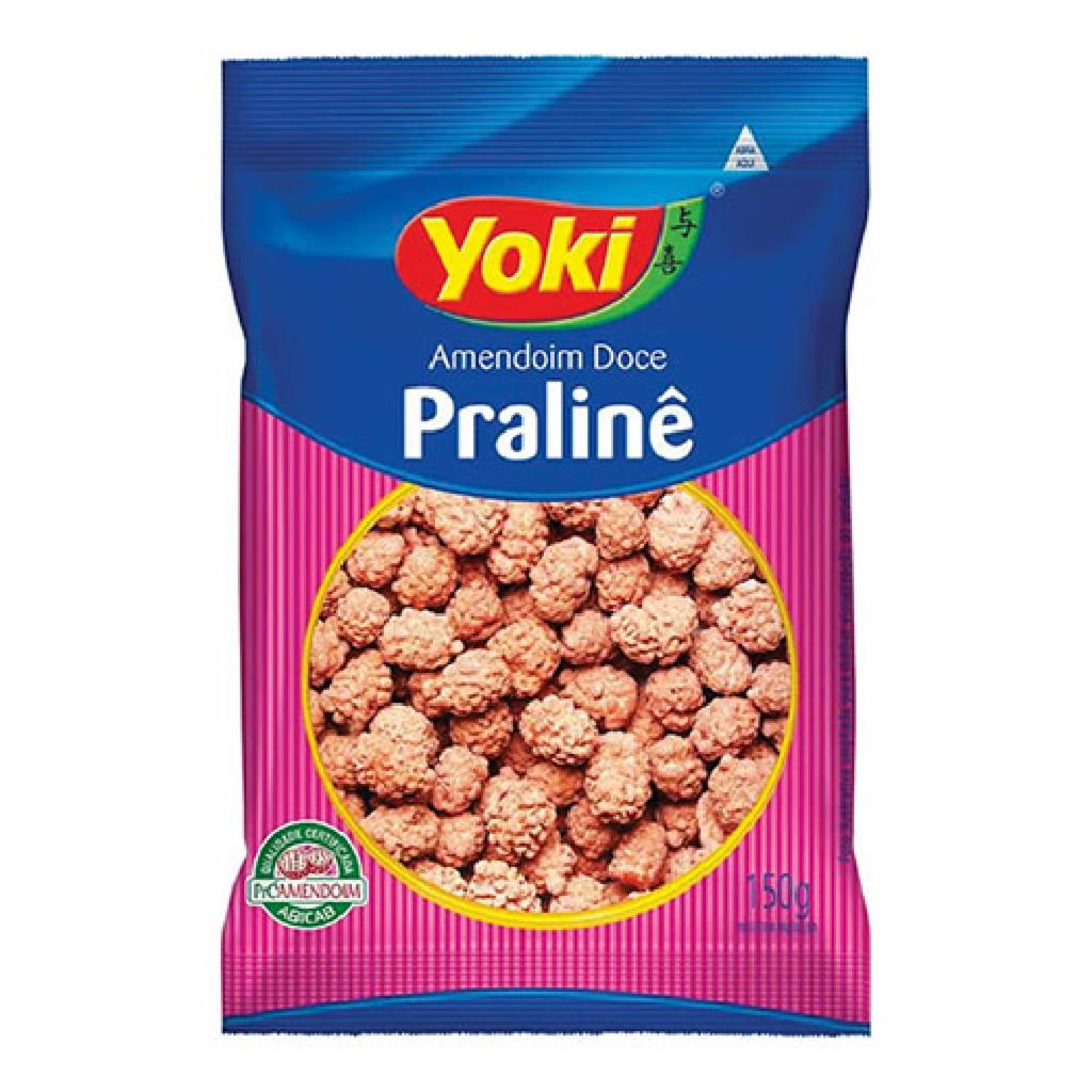 Yoki Amendoim Praline Doce 12x150g