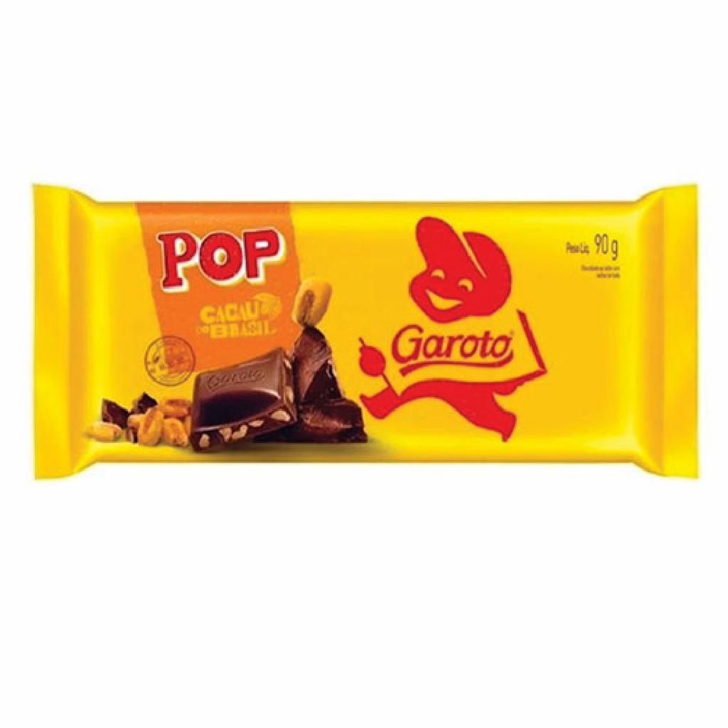 Garoto Choc. Barra Colors 4x16x80g