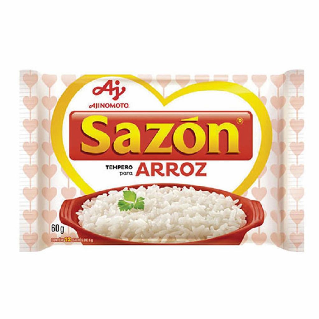 Sazon Tempero Arroz - Branco 4x12x60g