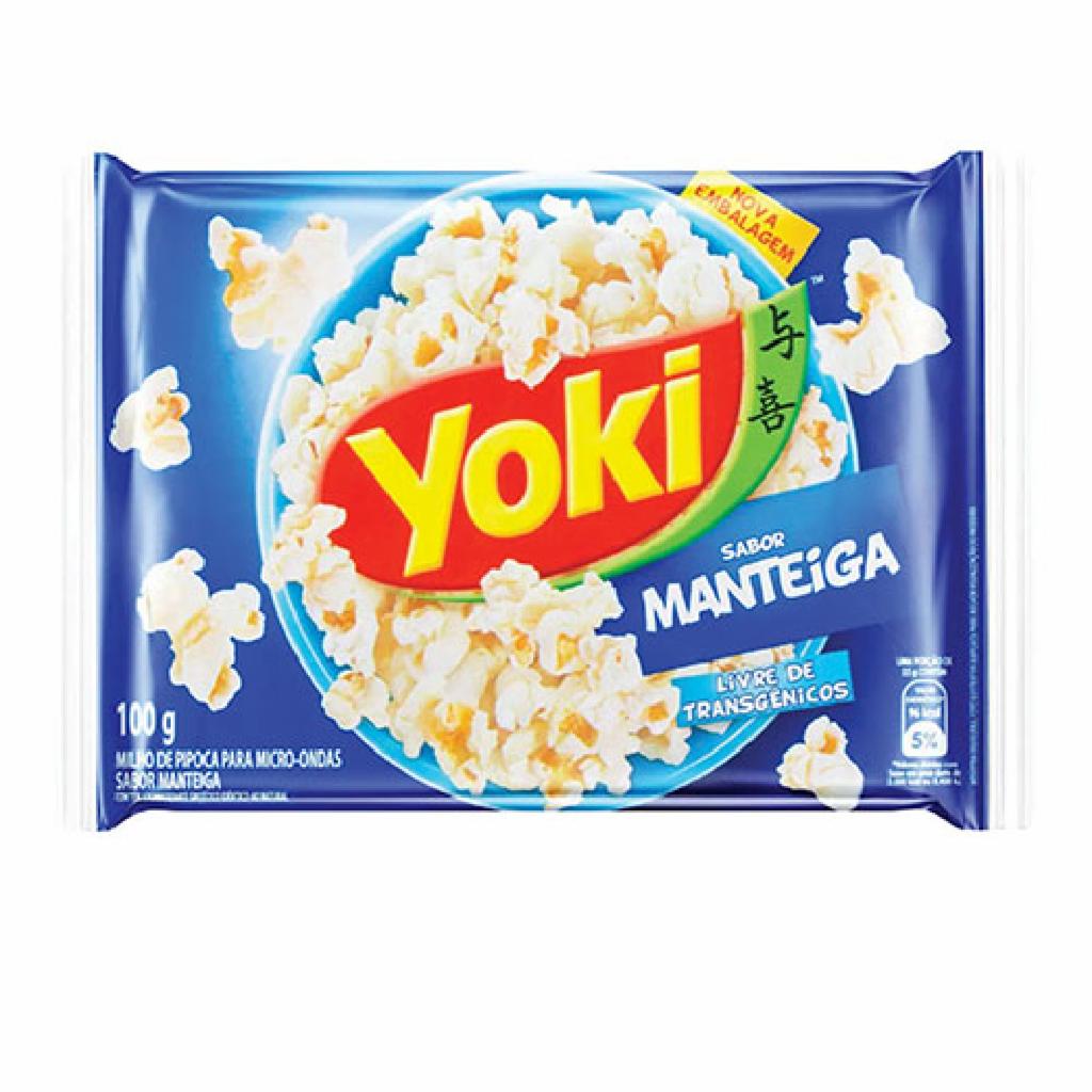 Yoki Pipoca Manteiga 36x100g