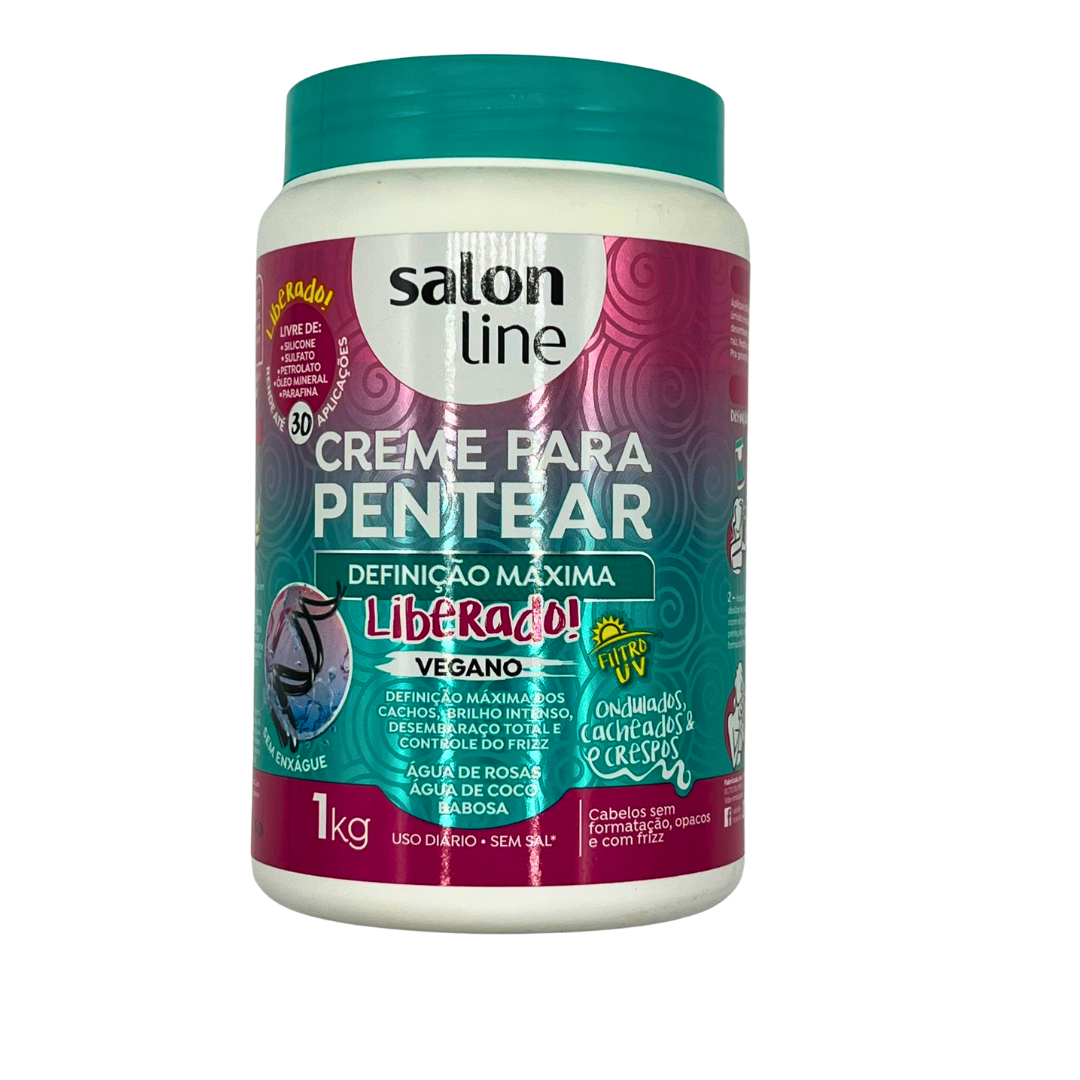 Salon Line Creme Pentear Definicao Maxima 6x1kg