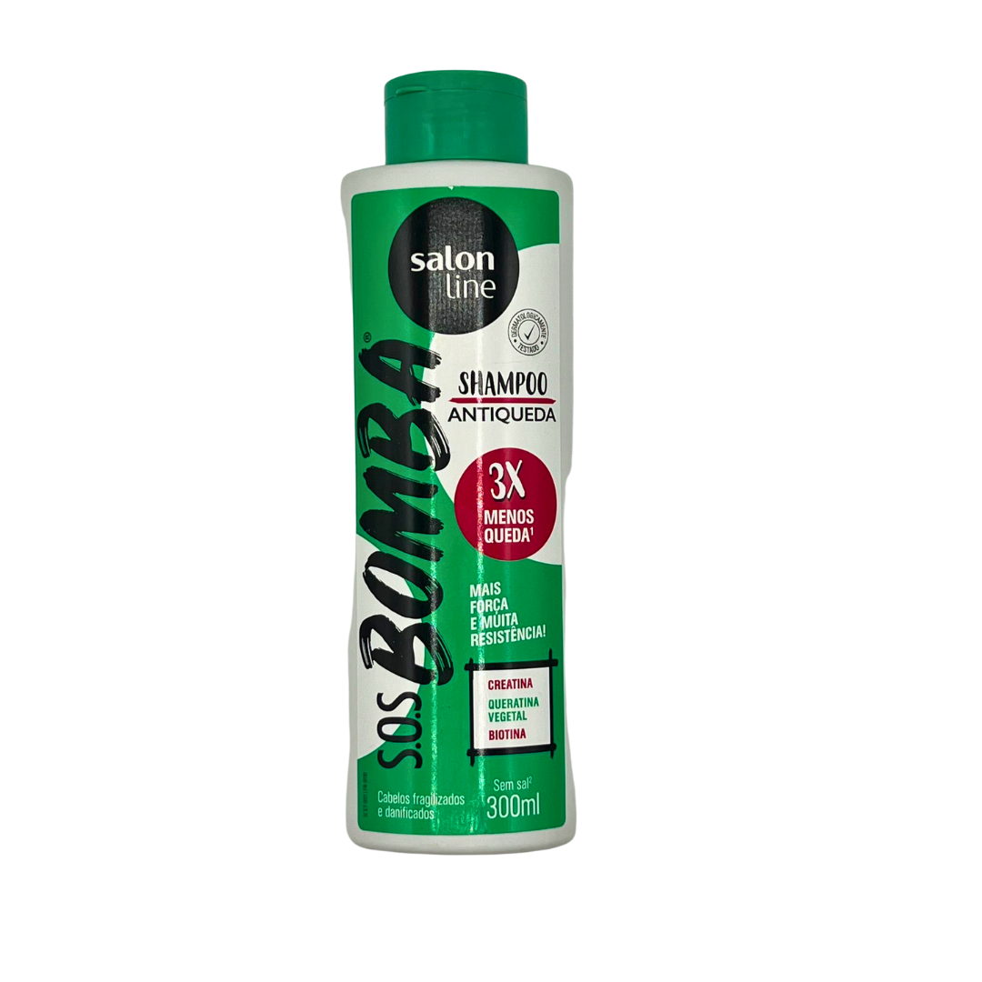 Salon Line Shampoo Bomba Antiqueda 6x300ml