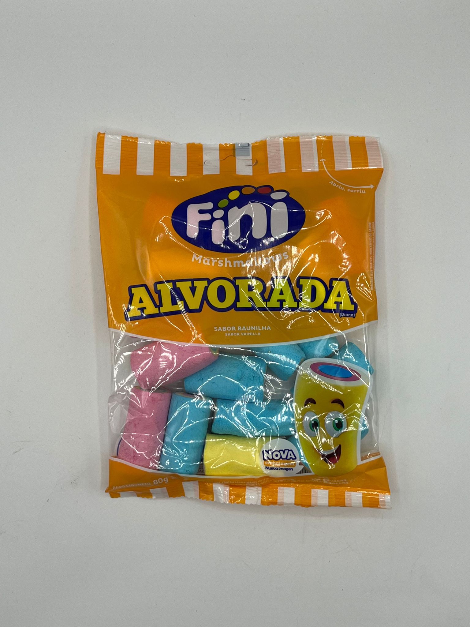 Fini Bala Marshmallow Alvorada 12x80g