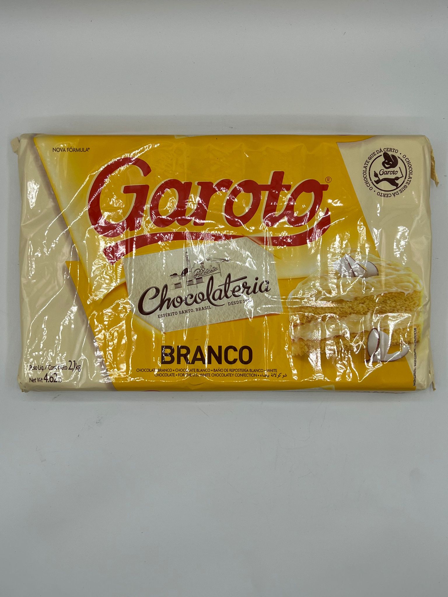 Garoto Cob Choc Barra Branco 5x2.1kg