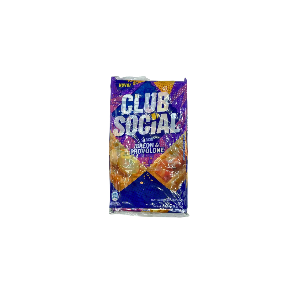 Nabisco Club Social Bacon Provolone 44x141g